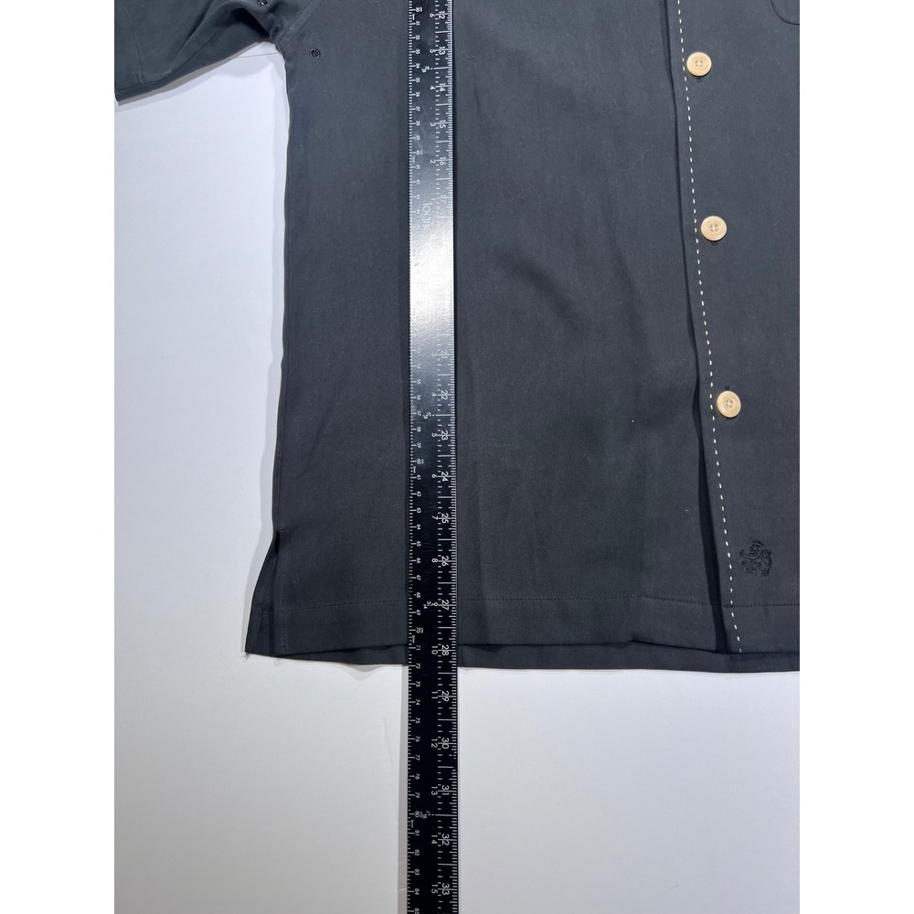 Nat Nast Ford Power Stroke Diesel Shirt Mens S Black Silk Embroidered Camp New - Picture 4 of 9